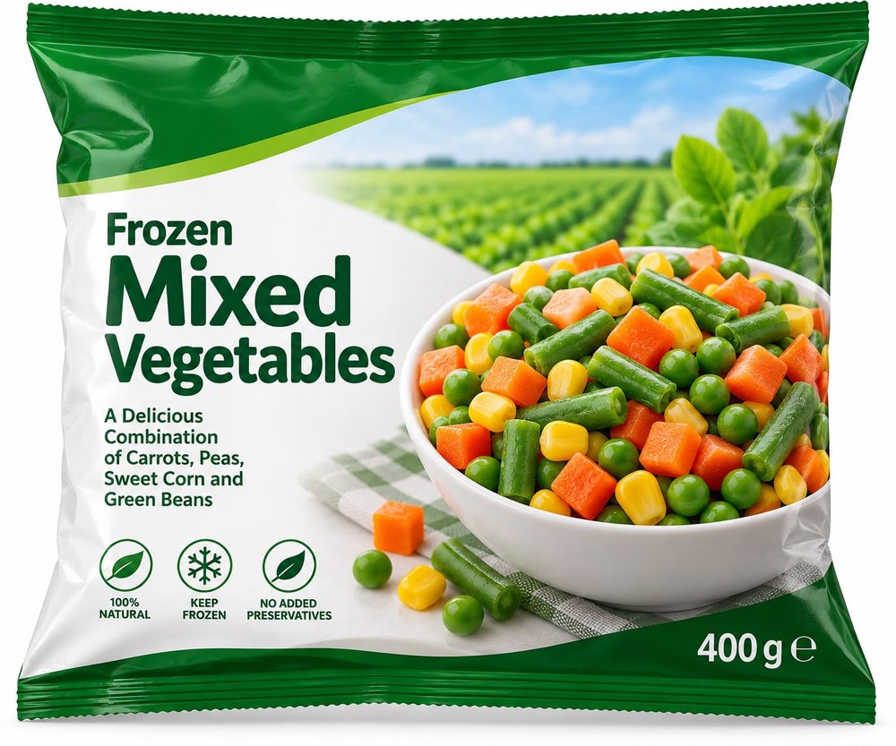 Frozen Mixed Vegetables 400g